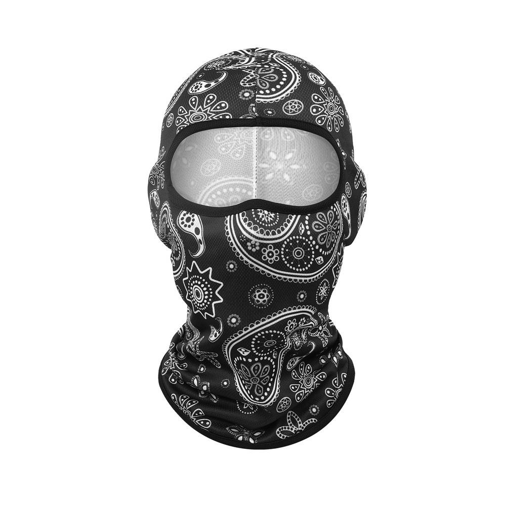 Breathable Cool Balaclava Ice Silk Face Cover Headwear Fashion Full Face Cap Motorcycle Riding