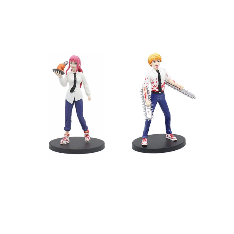 Kettensägenmann Denji Anime Figur Denji/Power Action Figur Kettensägenmann Denji Figur Sammlermodell für Erwachsene Puppe Spielzeug
