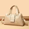 A Simple and Elegant Single-shoulder Crossbody Bag for Middle-aged Women and A Fashionable Hand-held Mom Bag