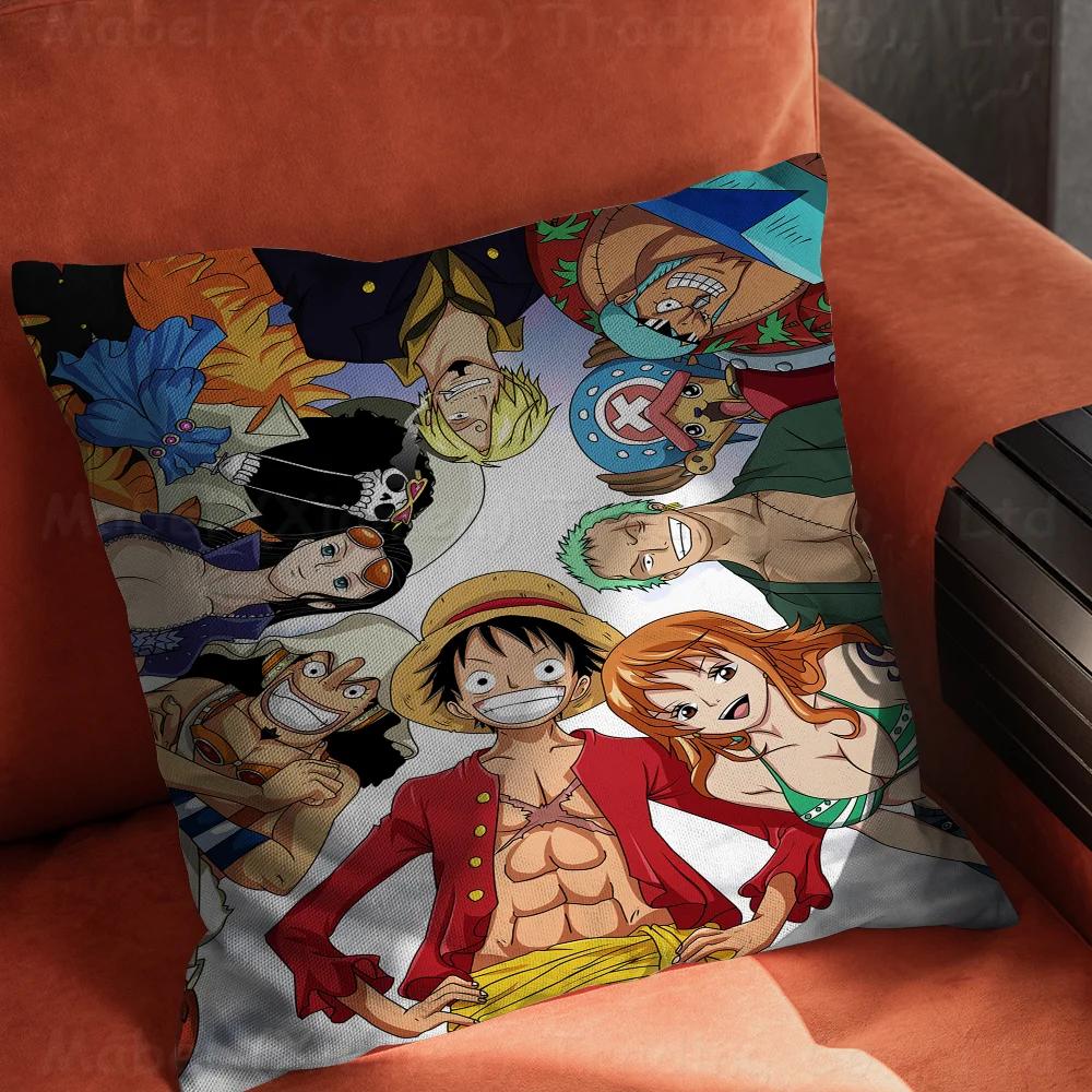 Cartoon Throw Pillow Covers Living Room Decoration Printed Sofa Cushion Cover Polyester Soft Pillowcase