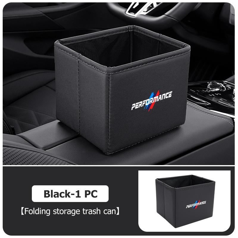 Car Trash Can Car Door Storage Box Foldable Storage Box For BMW E91 E92 E93 E60 F10 F30 E39 E36 E87 X3 X5 E70 E46 E90