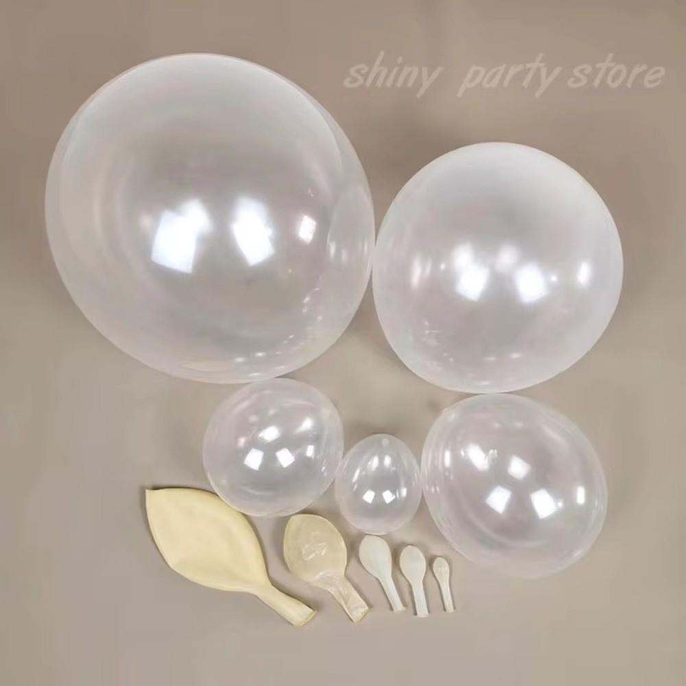 DIY 5/10/12/18/36 Inch Clear Balloons Round Thicken Latex Balloons Helium Globals Wedding Romantic Decoration