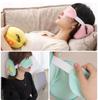 Zerolex 2-in-1 Reisekissen und Schlafmasken-Set, Nackenstütze aus Memory-Schaum, Leichtes tragbares Design, Niedliche Tier-Plüsch-Weiche Schlafmaske Augenbinde f