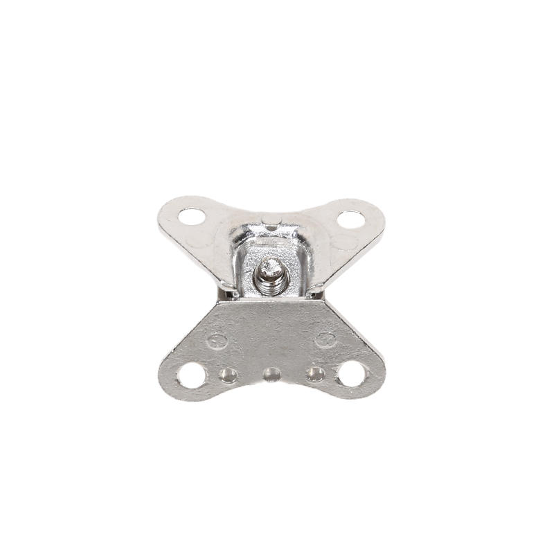 Zinc Alloy Corner Brackets with Screw Removable Right Angle L-Shaped Support Metal Connector Holder Corner Brace for Furniture