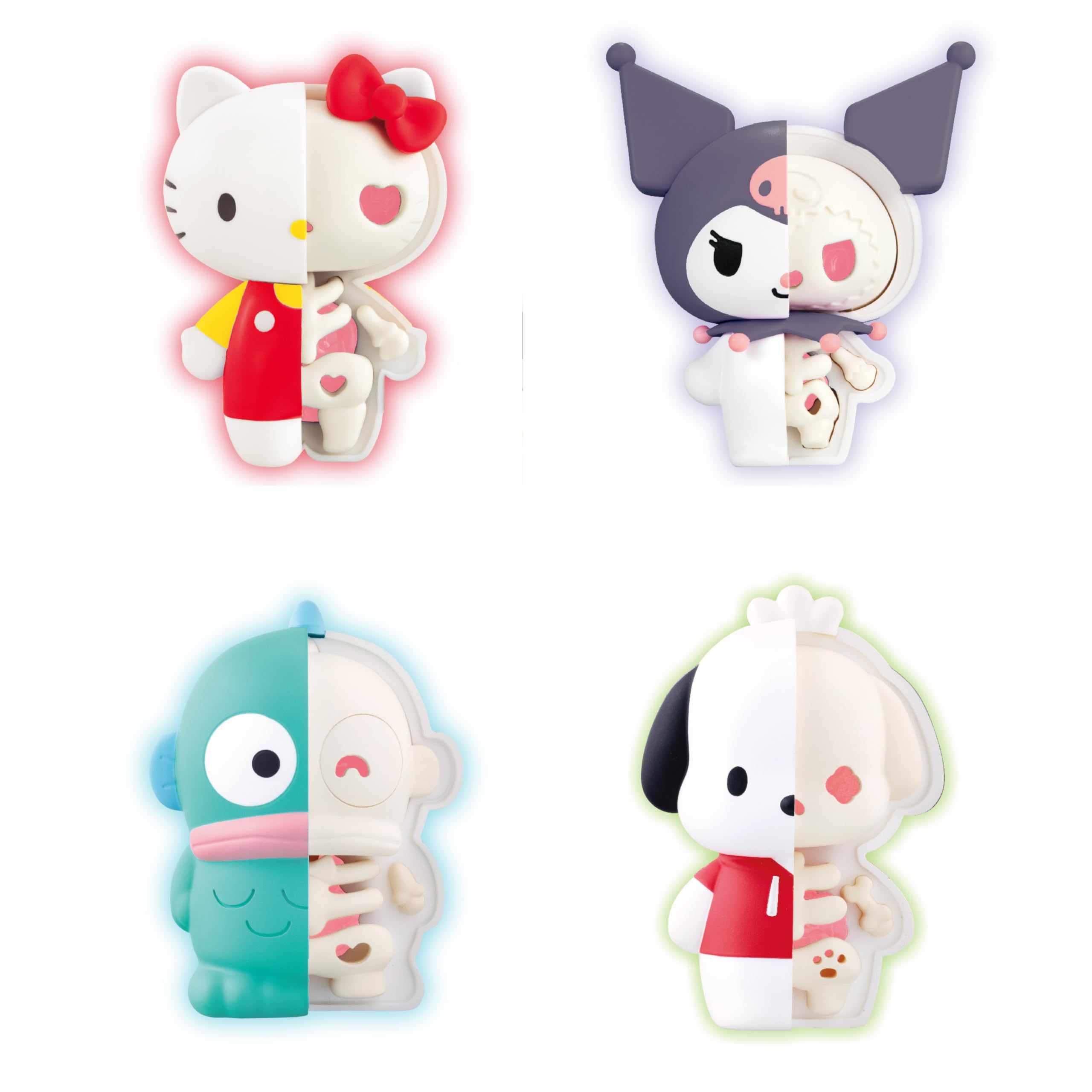 

MegaHouse Demolition Puzzle FANTASY Sanrio Characters Pure Pink Mix 4 (1BOX pieces)