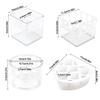 Clear Tulip Hydroponic Flowerpot With Breathable Support Basket Flower Pot  Home Decoration