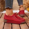 Spring/Autumn Thick Bottom Platform Sneakers Women Shoes Fashion Round Toe Lace Up Suede Casual Comfortable Shoes for Women