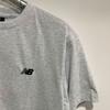 New Balance Logo Short Sleeve Tee Nbnef21403 Light Gray