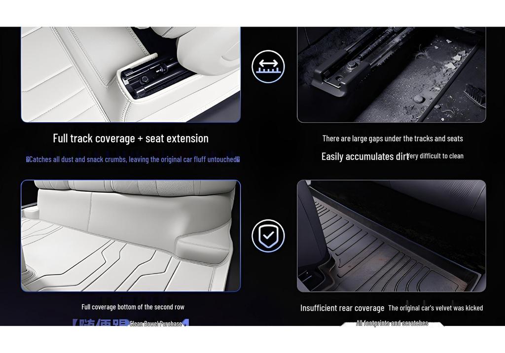 BYD Sea Lion 05 Floor Mats: Full Coverage 26 Models with Decorative Trunk Mats & Car Accessories