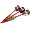 CUESOUL Practice Brass Barrel Soft Tip Darts 9 Pieces