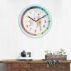 10inch Kids Learnings Clock, Kids Clock for Bedrooms, Playrooms Wall Decors