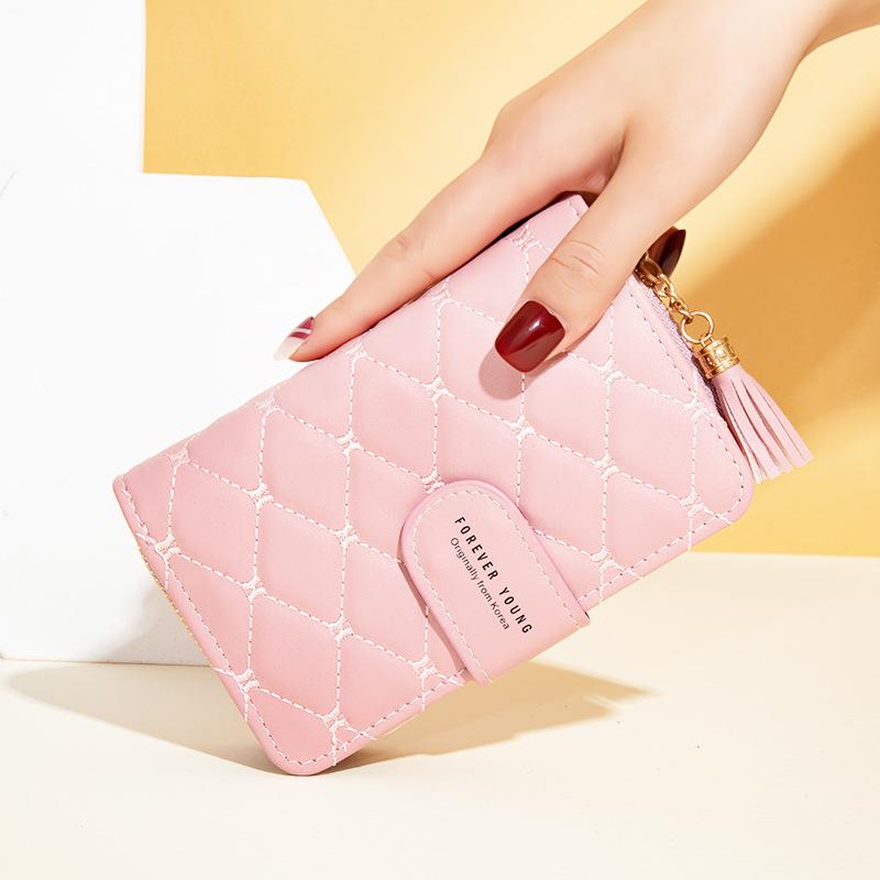 Aliwood Kožená Dámská Peněženka Hasp zip Kapsa na mince portfel damski Držáky na karty Luxusní Značka Peněženky Designová Psaníčko Peněženka na peníze