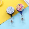 Doctor Employee Name ID Card Work Card Clips Name Card Nursing Badge Reel Badge Holder Retractable