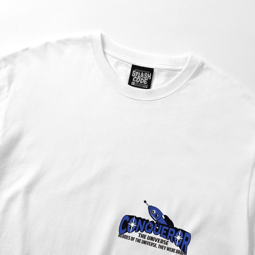 Seupeullaesikodeu Long Sleeve White - Universe Conqueror