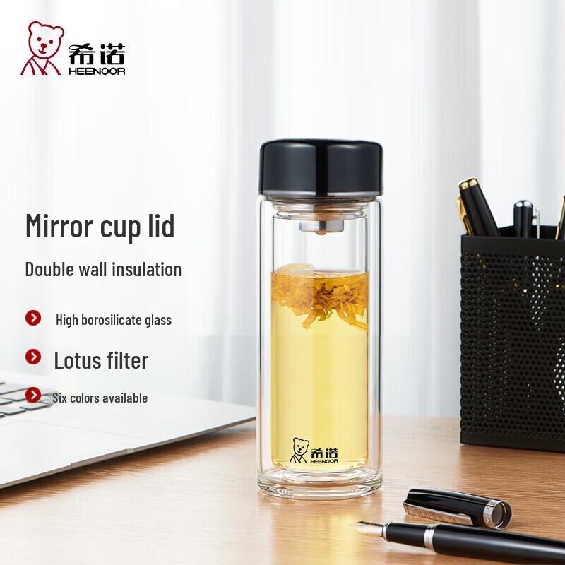 Sinoglass Double-Walled Glass Teacup