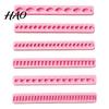 Professional Fondant Molds 6Pcs Polymer Clay Flower Petal Cutter, 6 Shapes 3D Making Cake Decoration Cutters Tool, Handmade Plastic Crafting Tools for