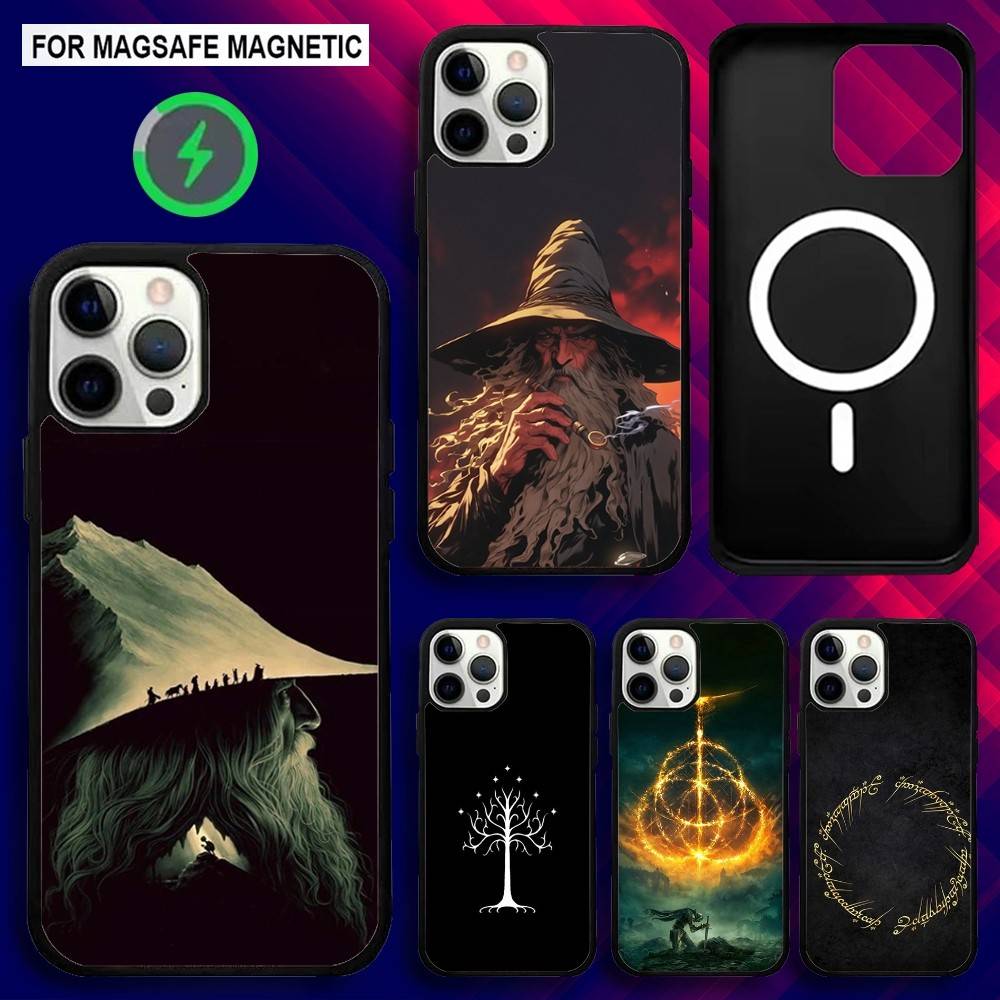 Movie The L-Lord R-Rings Phone Case For iPhone 16e,16,15,14,13,12,11,Plus,Pro,Max,Mini Magsafe Magnetic Wireless Charging