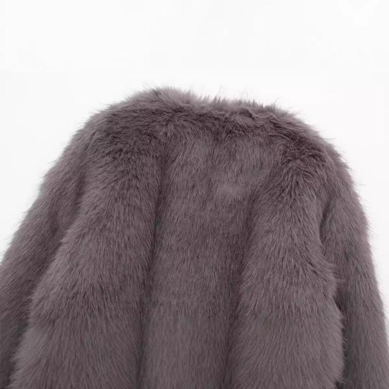 Autumn Faux Fur Short Jacket - European & American Style
