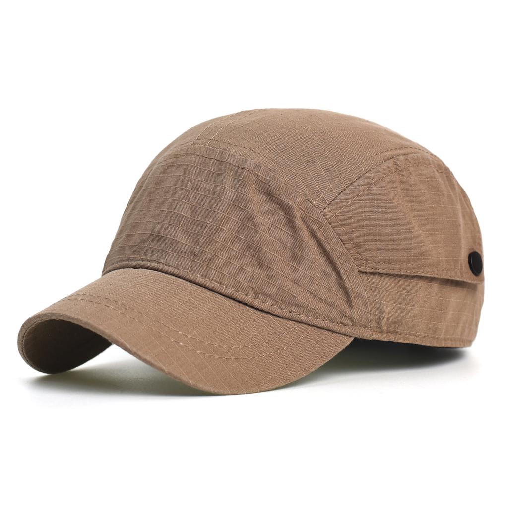 Four Seasons Fashion Short Brim Cotton Baseball Cap Men Women Dad Hat Adjustable Trucker Style Low Profile Caps