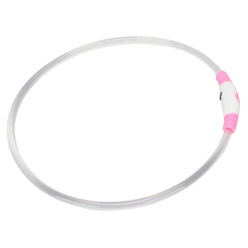 LED Obojek pro psa USB Dobíjecí Nastavitelný TPU Obojek pro psa Vodotěsný Svítící Obojek pro psa