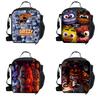 Five Nights At Freddy's School Outdoor Lunch Bag Durable Polyester Material Insulation Package