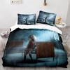 The Living Dead Bedding Set Single Twin Full Queen King Size Zombie Bed Set Aldult Kid Bedroom Duvetcover Sets 3D Anime 016