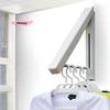 M-1Pc Folding Clothes Hanger Space Saving Clothes Rack Invisible Clothes Storage Hanging Rack For Laundry Room Bathroom