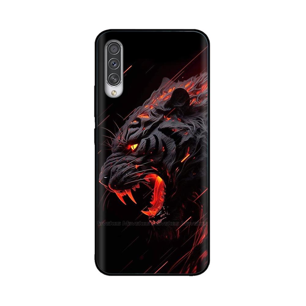 For Samsung Galaxy A50 Case Printed Cartoon Soft TPU Case Silicone Shockproof Back Cover For Samsung A50 A 50 Funny Phone Cases