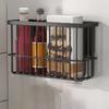 Magnetic Spice Rack Punch Free Shelf for Bathroom Household Fridge