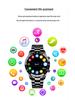 Men's Multifunction Sports Smartwatch with Bluetooth Calling, Health Monitoring, Blood Pressure, Heart Rate, and Large Touch Screen.