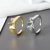 Minimalist Adjustable Open Index Ring For Women Lightweight Fashion Unique Design Simple Jewelry