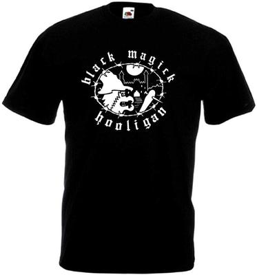 Schwarzes Magick Ss Hooligan Schwarzes Unisex T-Shirt