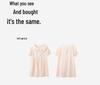 Lulu Cow Girls' Summer Short Sleeve Cotton Nightgown - Thin Princess Dress for Kids, Medium & Large Sizes