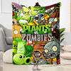 Plants Vs Zombies: Gartenkrieg Decke Sofa Couch Büro Bett Picknicks Ganzjahresnutzung Gemütlich Zuhause Liebhaber Geschenke Für Familie Y6