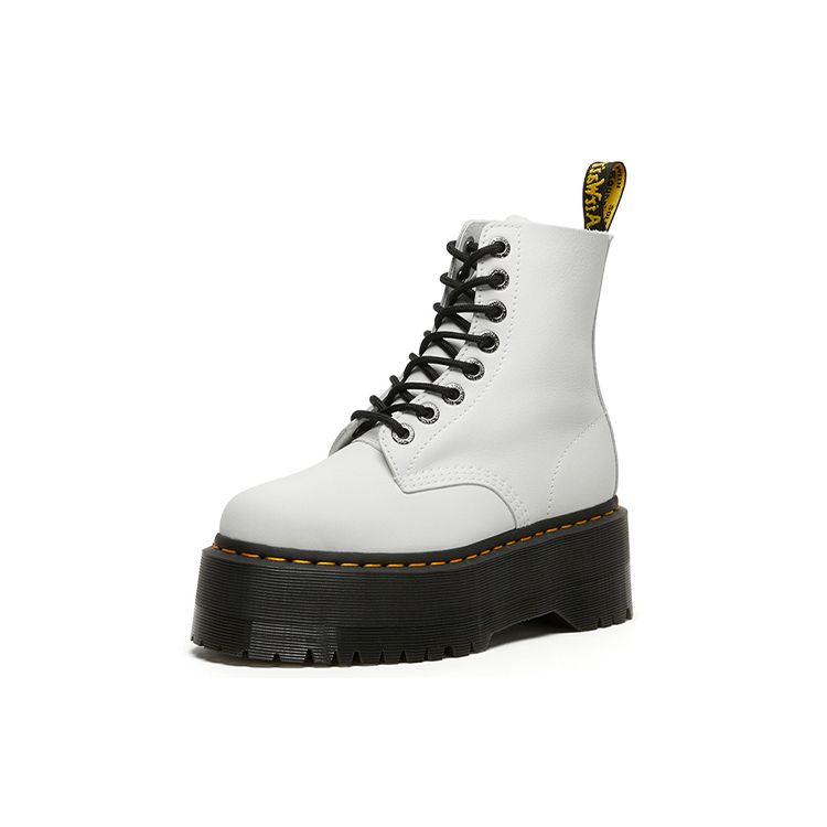 Dr. Martens 1460 Leather Platform Soft Leather Boots Women boots White 26925113