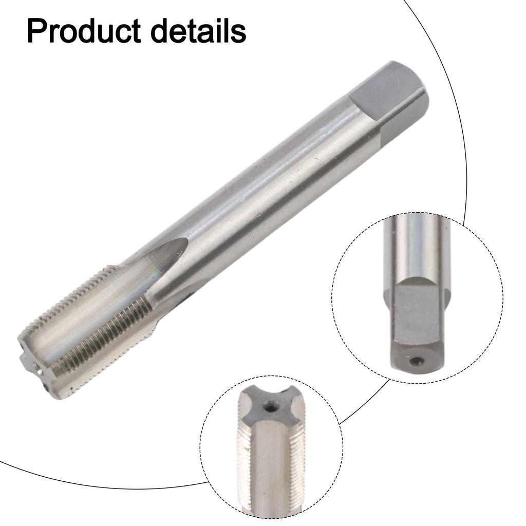 Professional Grade HSS M15 x 1 Metric Tap with Right Hand Thread 15mm Diameter Metalworking Thread Cutting Tool