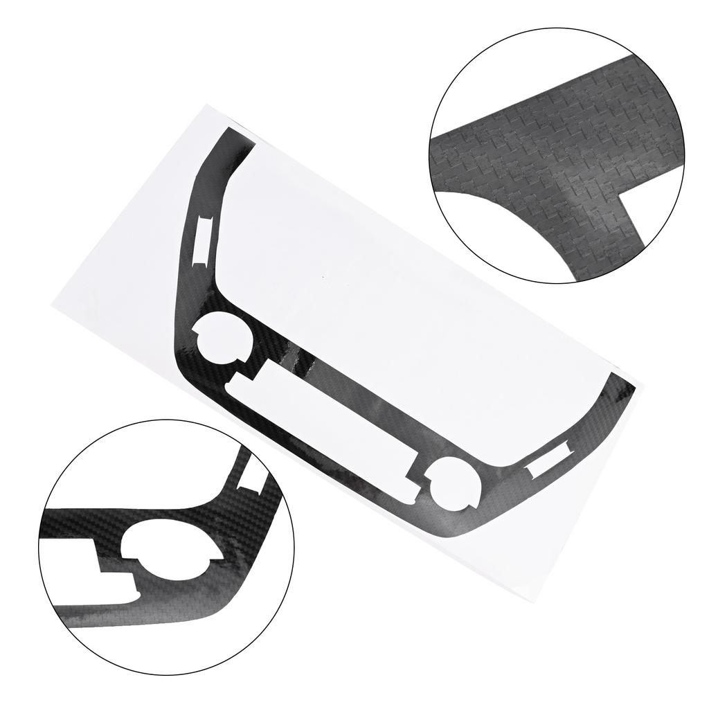 Scratch Resistant Protection Carbon Fiber Stickers For Toyota For Corolla 2019 2022 Console AC Button Control Frame
