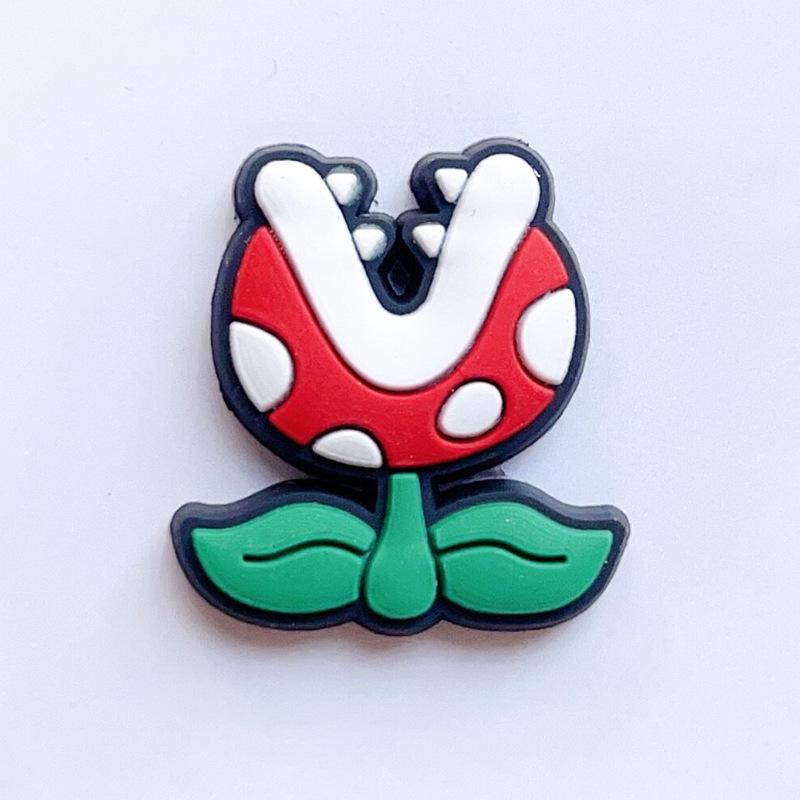 Cartoon Shoe Charms: DIY PVC Buckles for Crocs, Sandals, and Beach Shoes.