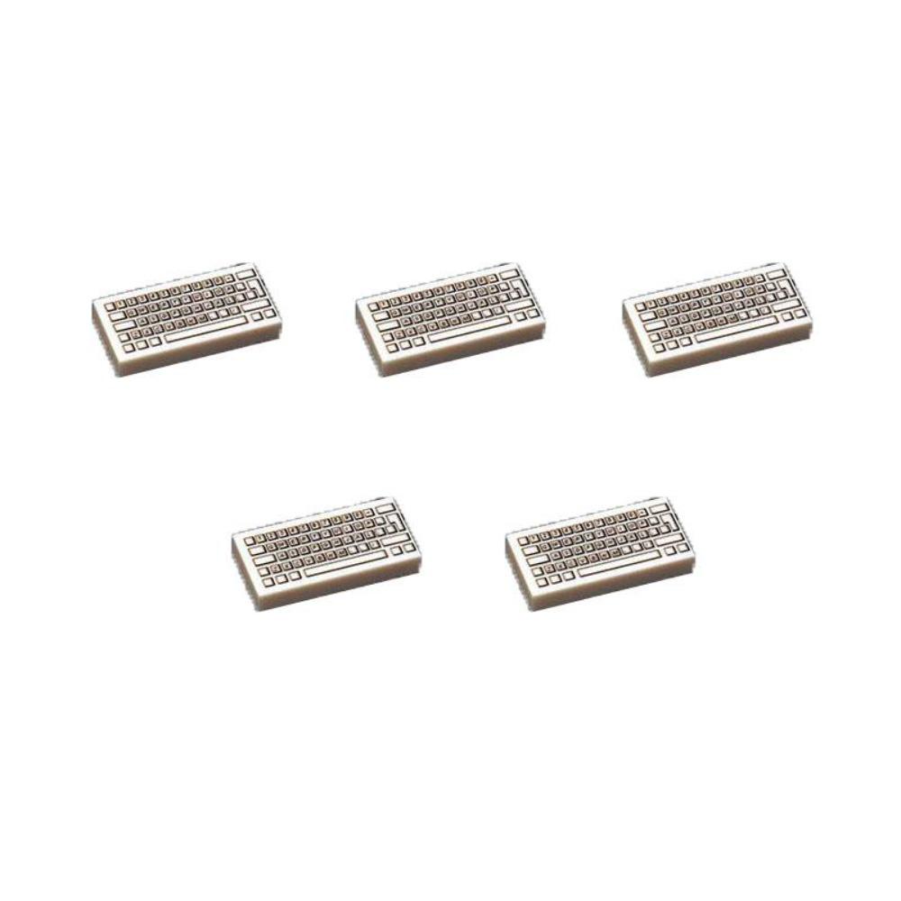 City Building Blocks Accessories Dashboard Audio Computer Control Center Radar Keyboard Mobile Phone Model Mini Brick Toy R054