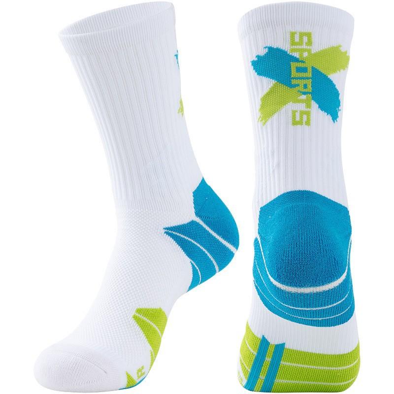 Basketball Sock Towel Bottom High-cuff Breathable Sports Elite Men Mid-calf High-top Long Shoe