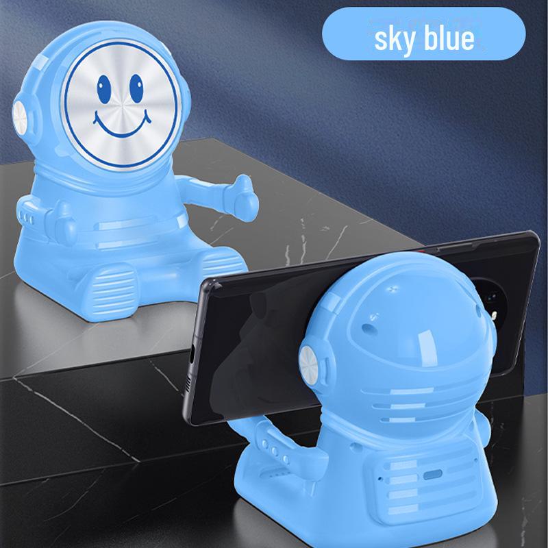 

Беспроводное зарядное устройство и подставка для телефона Astronaut с динамиком, 15 Вт