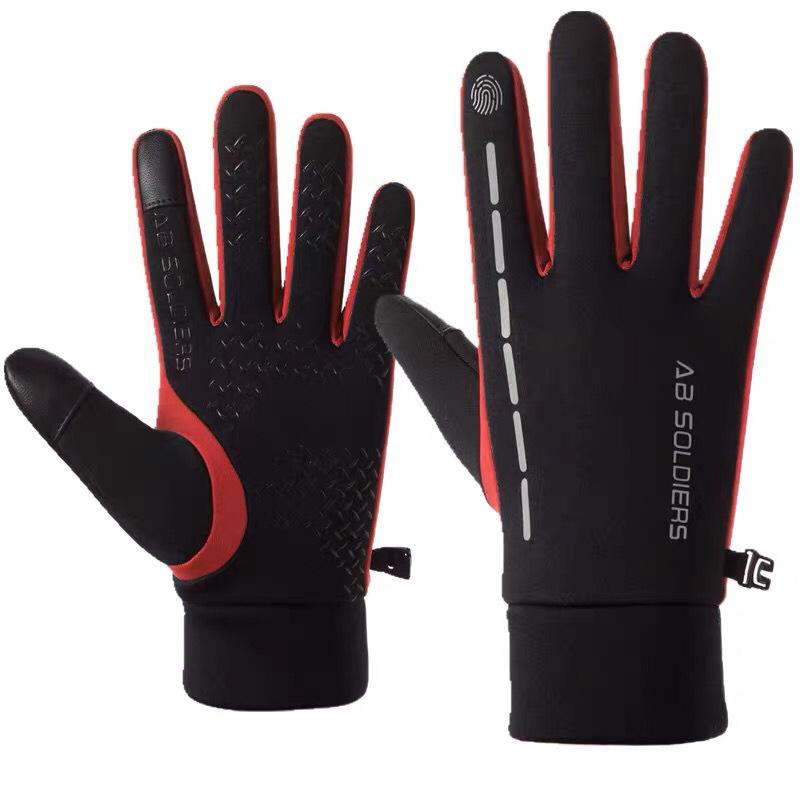 

Warm gloves winter touch screen fleece waterproof XL