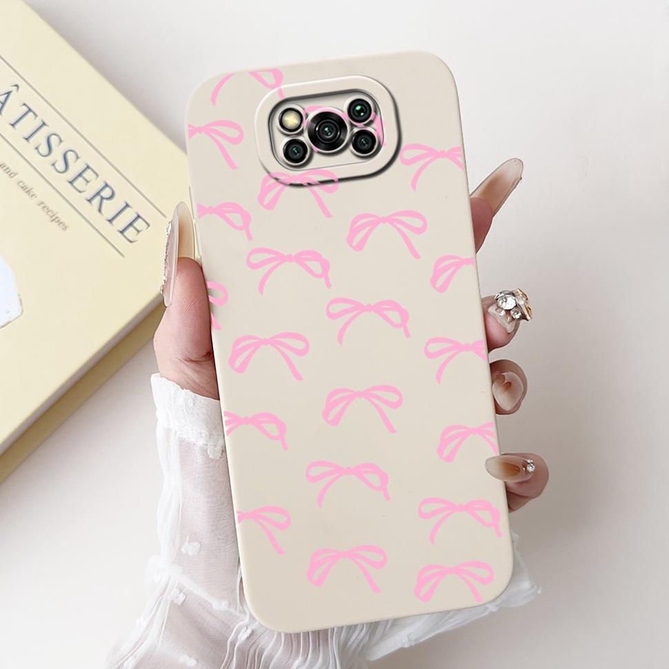 Phone Case For Xiaomi Poco X3 Pro Cases Simple Pattern Shockproof Back Cover Soft TPU For Xiaomi Poco X3 PocoX3 NFC Case Bumper