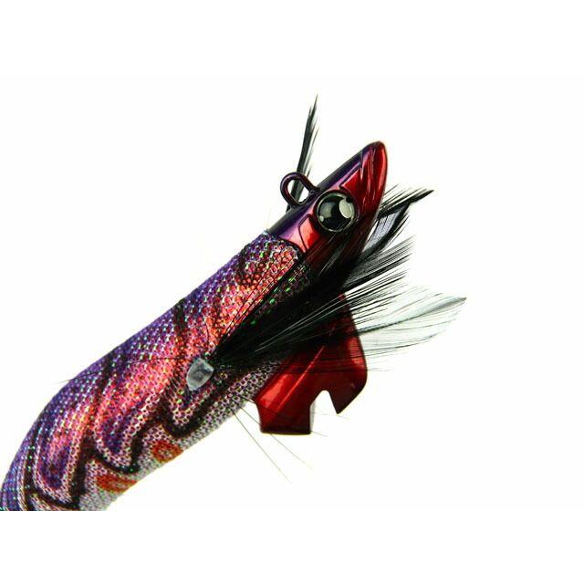 Used JACKALL GEKIDAKI TR 3.0 Red Purple 24g Muscle Keel Buoyancy Tail Up Stable Bluefin Squid Fishing Squid Squid Fishing Egging