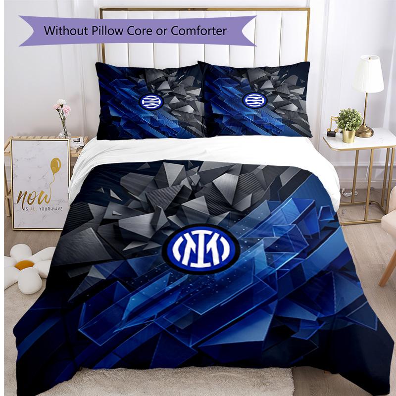 Set Biancheria da Letto 3 Pezzi con Stampa Pattern Borussia Dortmund Morbido Delicato sulla Pelle Lavabile Copripiumino e Federe Set Stagione Unica Camera da Letto