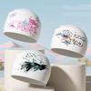 Godfun Women's Swimming Cap, Silicone, Waterproof, Comfortable, Large Swimming Cap,