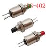 2/5/10Pcs DS 402 Self-reset/Momentary Micro Push Button Switch 5mm Metal Mini 2PIN Switch Red Green Black Pushbutton Switches 3