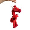 Cartoon Simulation Horse Stuffed Toy Keychain Exquisite Craftsmanship Stuffed Horse Plush Toy Keyring Fantasy Style