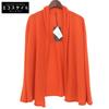 TOYOBOSHI TOSHI ALASHAN Cashmere Cardigan Top for Women, Orange, Size F (13IT-AC6005) Tops F OrangeUsed