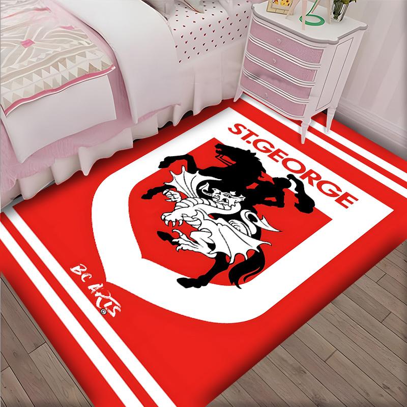 St George Illawarra Polyester Carpet, Soft Indoor Mat for Office Chair, Living Room, Computer Desk - Decorative Home Office Rug Design